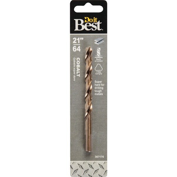 All-Source 21/64 In. Cobalt Drill Bit 250461DB - main